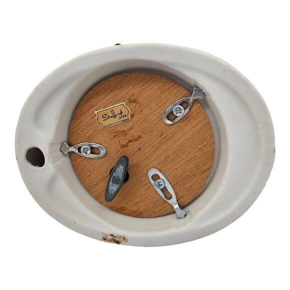 Vtg Shafford Japan 5" Yellow Bird Nest Music Box Hand Painted Porcelain Figurine - Picture 6 of 10